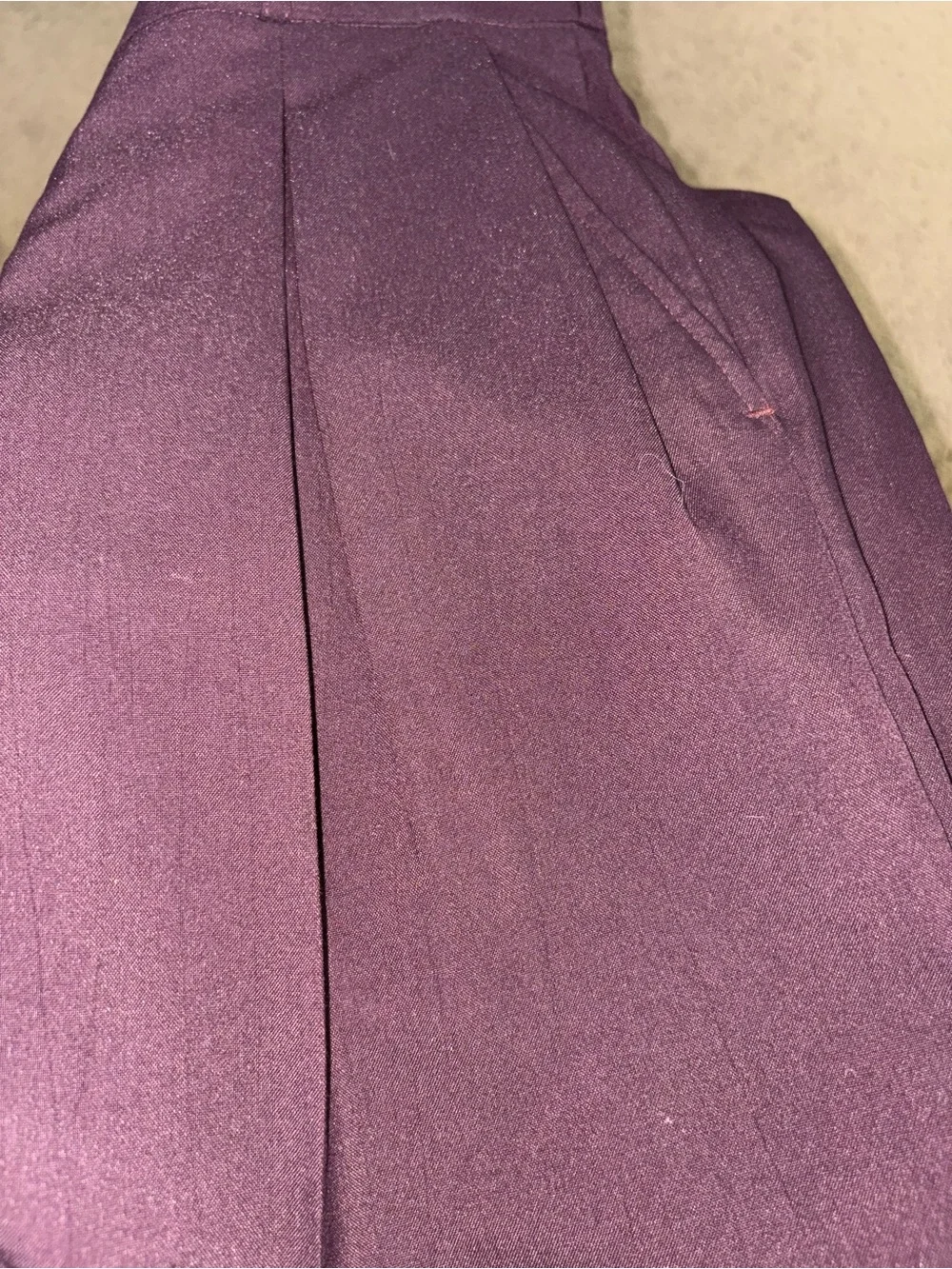 Men's Straight Leg Pants — Deep Plum